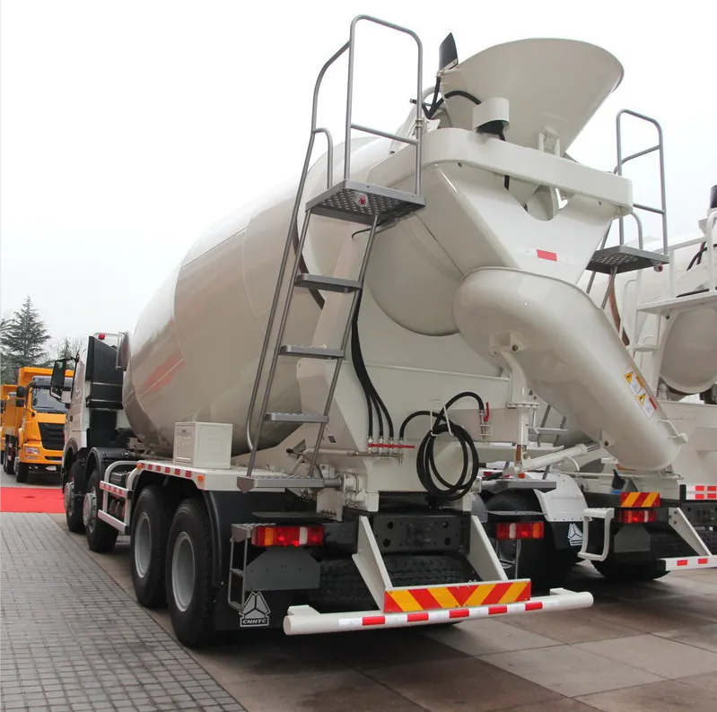 Factory delivery Used SINOTRUK  HOWO heavy duty 6x4/8x4 336/375hp 10-16m³ concrete mixer truck for sale 
