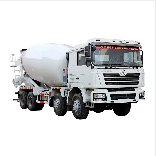 Used SHACMAN heavy duty 6x4/8x4 336/375hp 8-18m³ concrete mixer truck for sale 